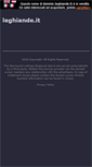 Mobile Screenshot of leghiande.it